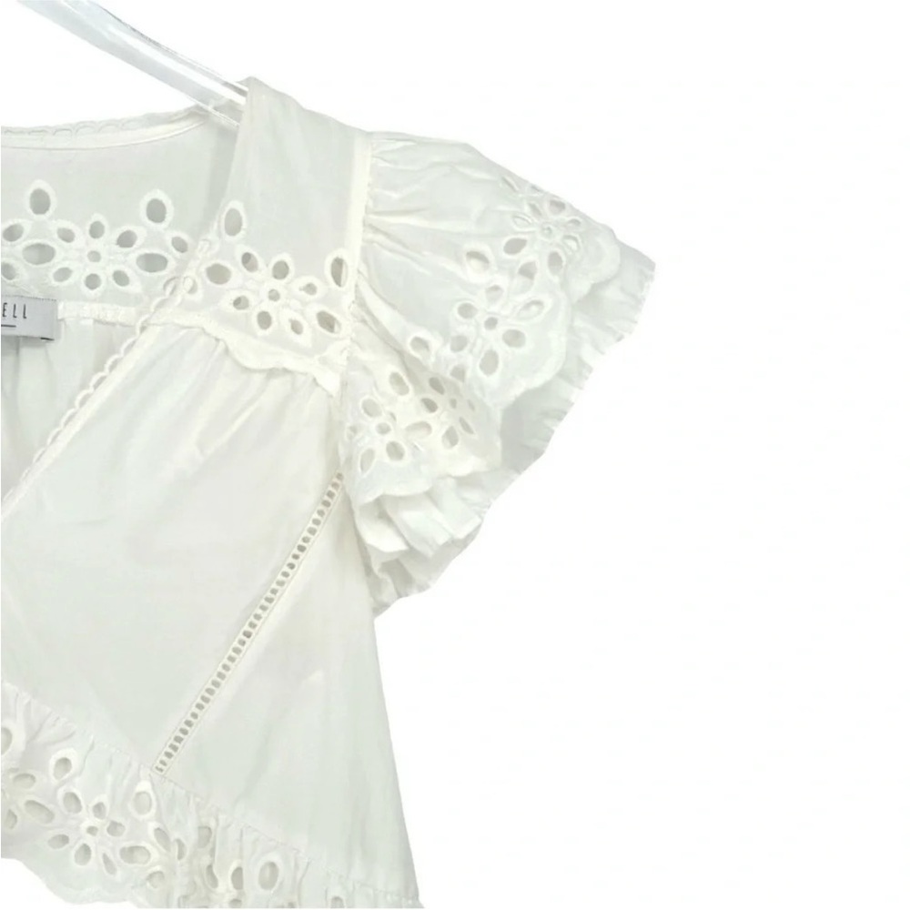HUNTER BELL Carlton Eyelet Top SIZE XS - Picture 6 of 9